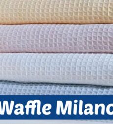 Bahan Kain Waffle Milano Premium dan Kelebihannya