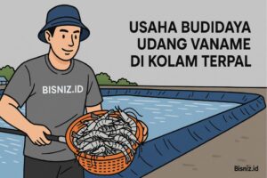 Usaha Budidaya Udang Vaname di Kolam Terpal