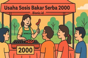 Usaha Sosis Bakar Serba 2000: Modal Receh, Cuan Ngalir dari Tusuk ke Tusuk!