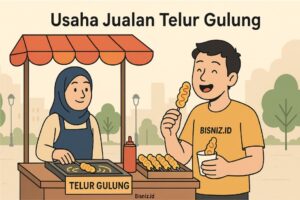 usaha jualan telur gulung