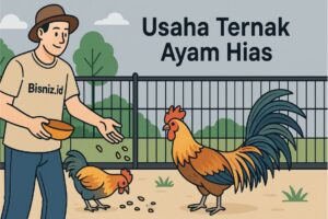 usaha ternak ayam hias