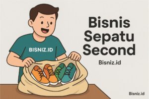 cara Bisnis Sepatu Second