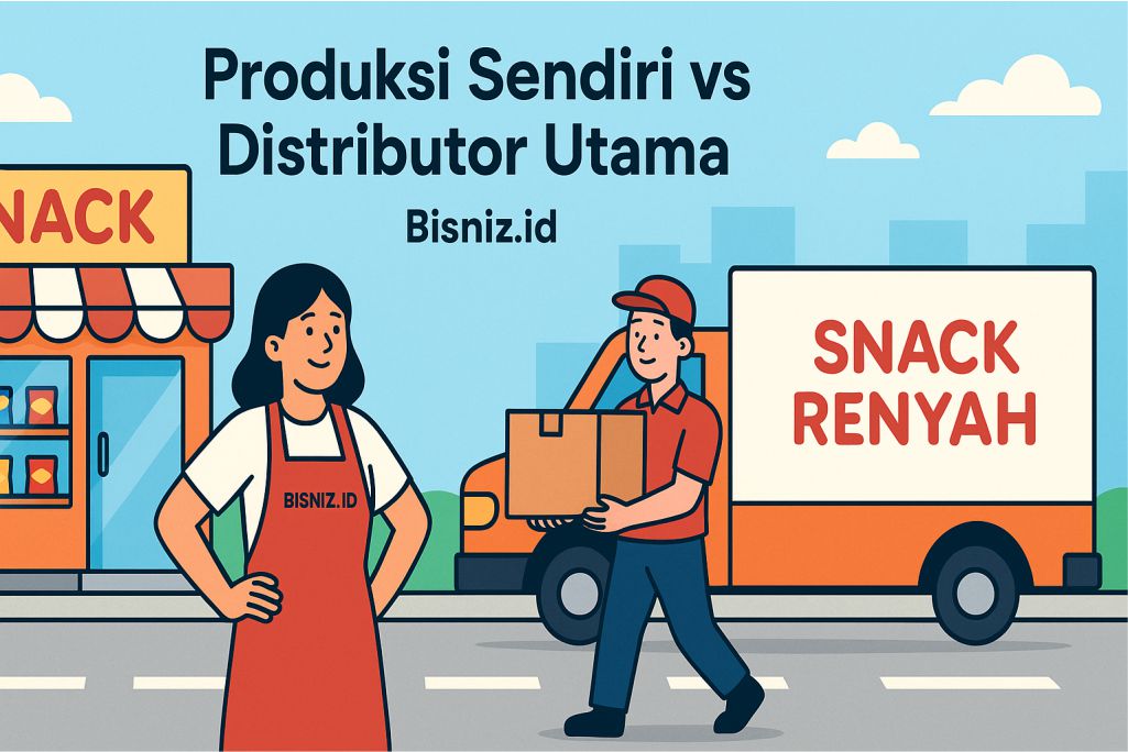 Cara Memulai bisnis Grosir Snack