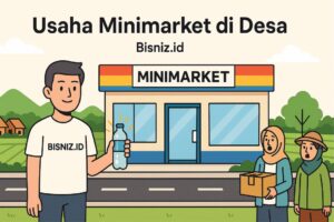 Usaha Minimarket di Desa