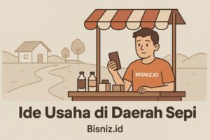 ide contoh usaha di daerah sepi